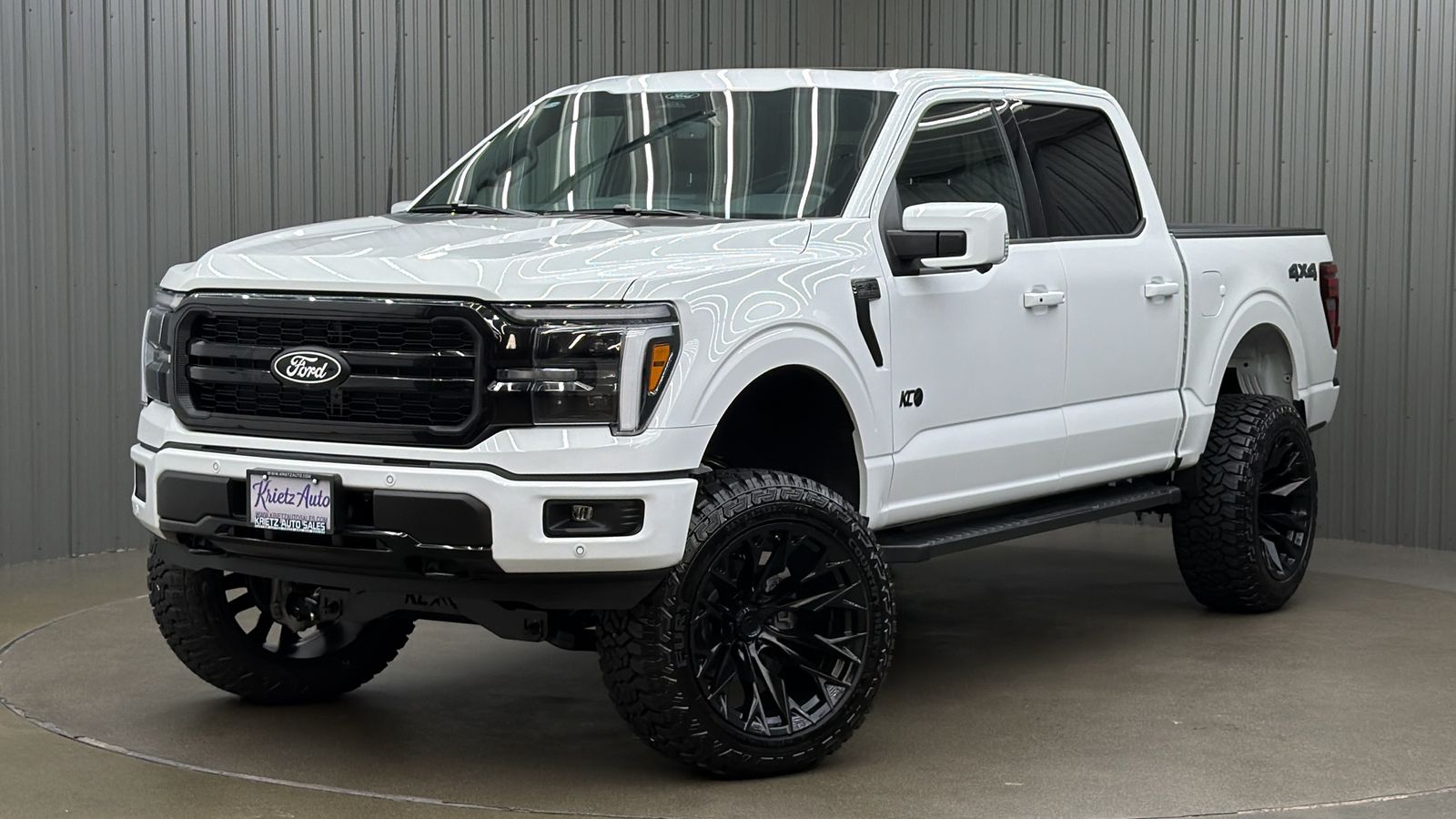 Lifted 2026 Ford F-150 Lariat Black Package Short Bed w/ 501A & Moonroof