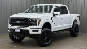 Lifted 2026 Ford F-150 Lariat Black Package Short Bed w/ 501A & Moonroof
