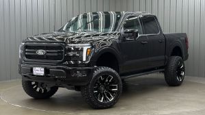 Lifted 2026 Ford F-150 Lariat Black Package Short Bed w/ 501A & Moonroof