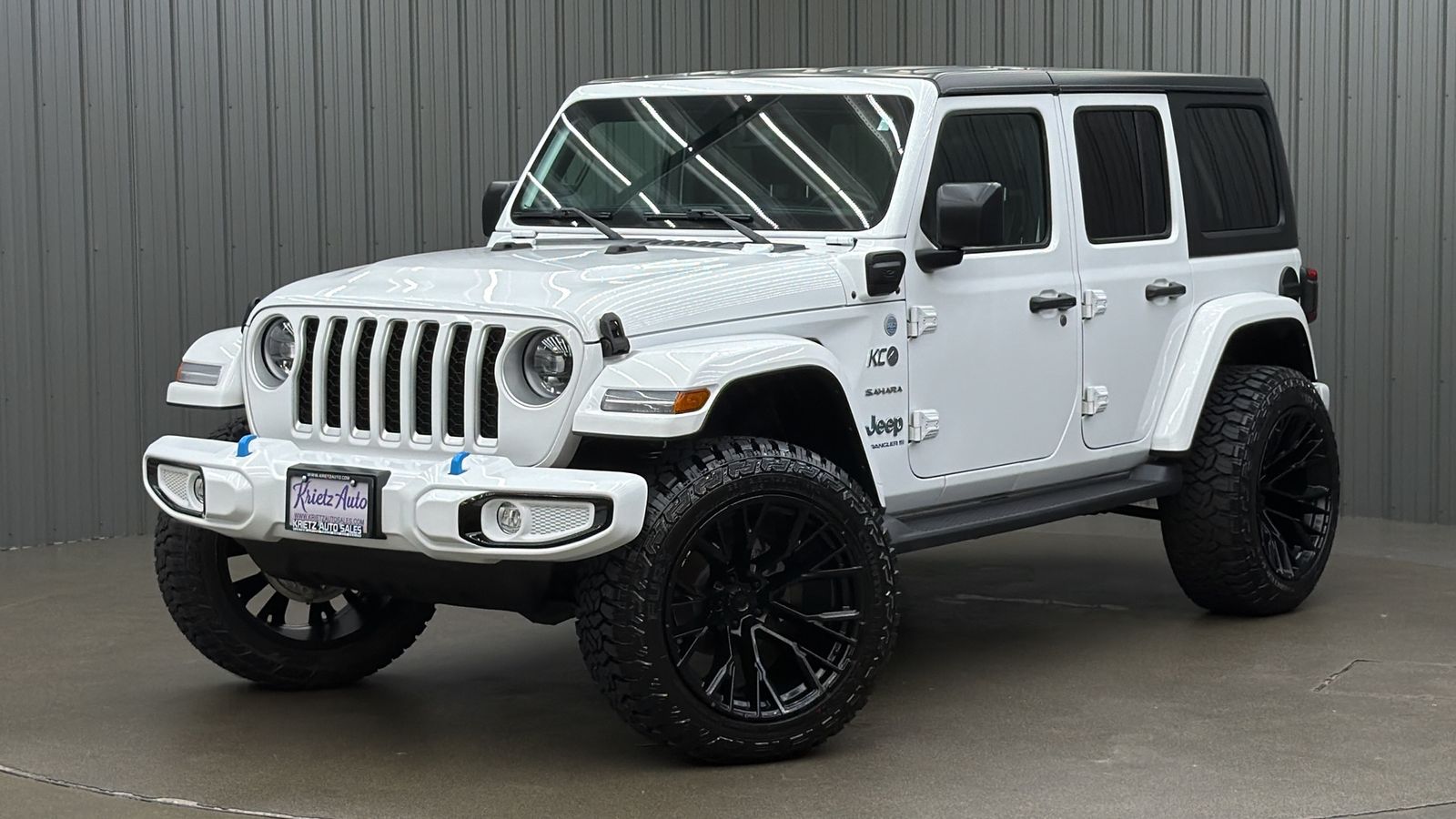 Lifted 2023 Jeep Wrangler Sahara 4xe w/ Cold Weather & Hartop for