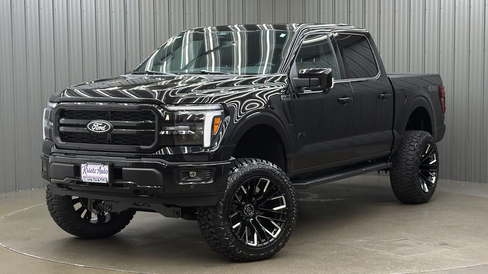 Lifted 2026 Ford F-150 Lariat Black Package Short Bed w/ 501A & Moonroof