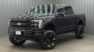 Lifted 2026 Ford F-150 Lariat Black Package Short Bed w/ 501A & Moonroof
