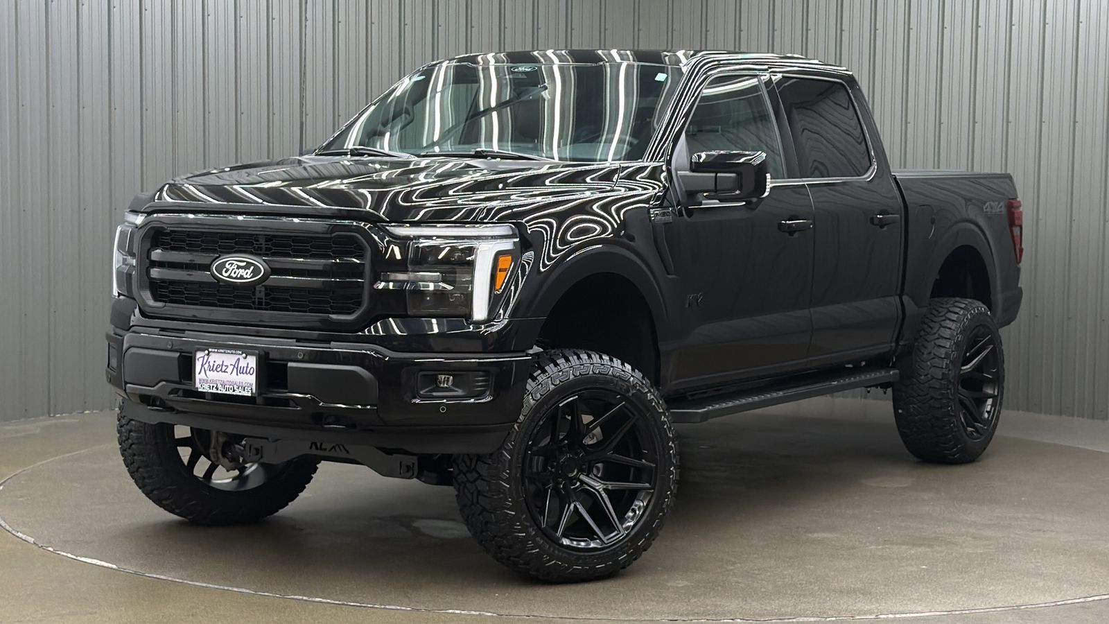 Lifted 2026 Ford F-150 Lariat Black Package Short Bed w/ 501A & Moonroof