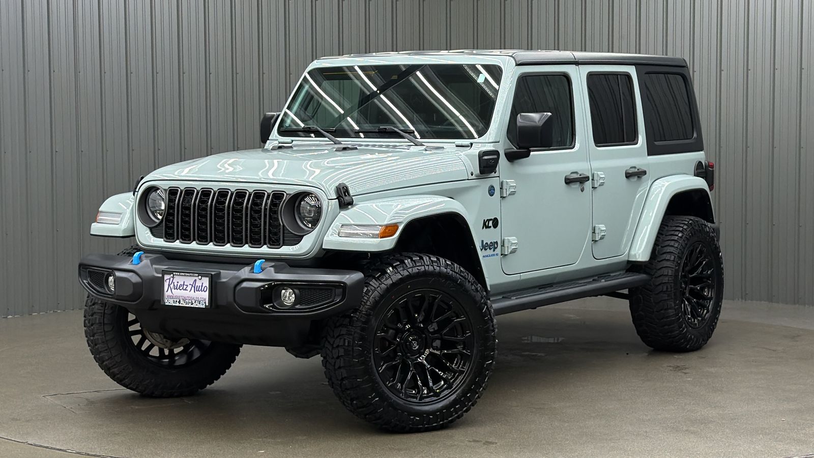 Lifted 2024 Jeep Wrangler Sport S 4xe w/ Convenience, Safety Group & Hard Top