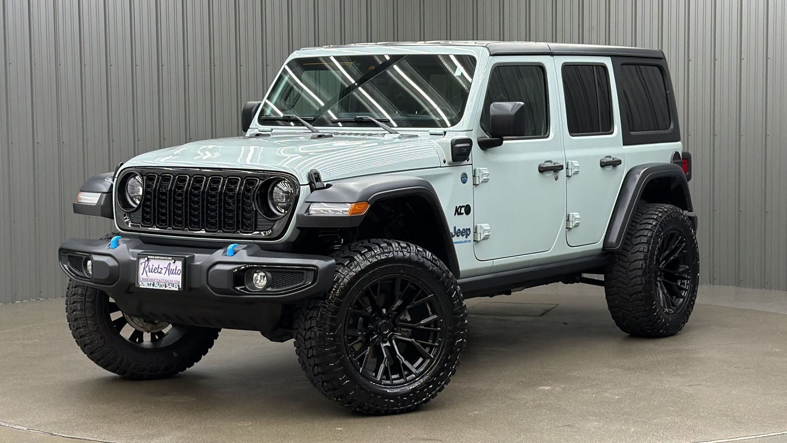 Lifted 2024 Jeep Wrangler Willys 4xe w/ Hard Top