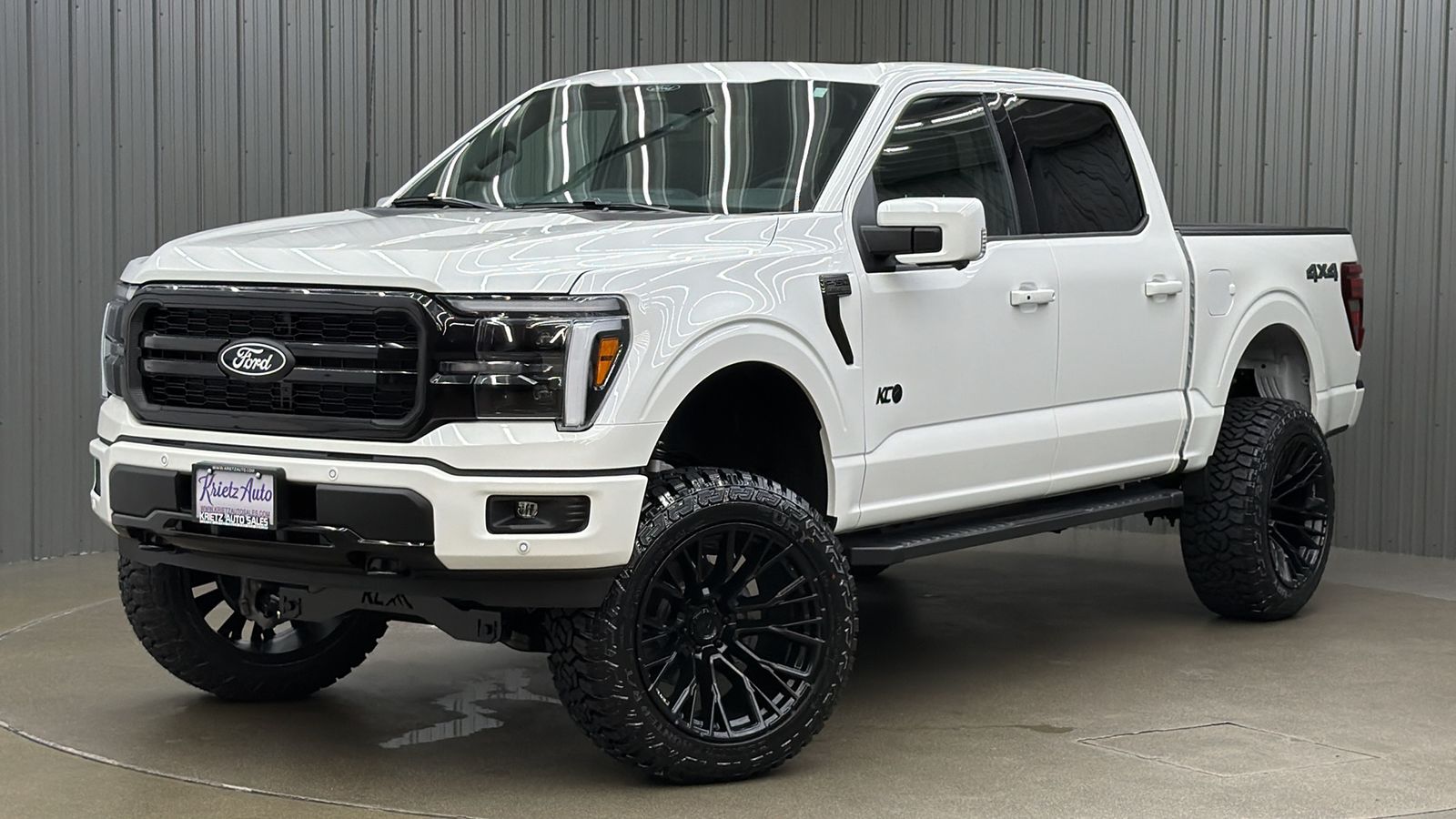 Lifted 2026 Ford F-150 Lariat Black Package Short Bed w/ 501A & Moonroof