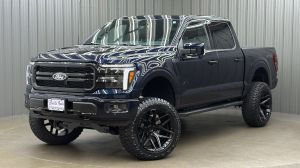 Lifted 2026 Ford F-150 Lariat Black Package Short Bed w/ 501A & Moonroof