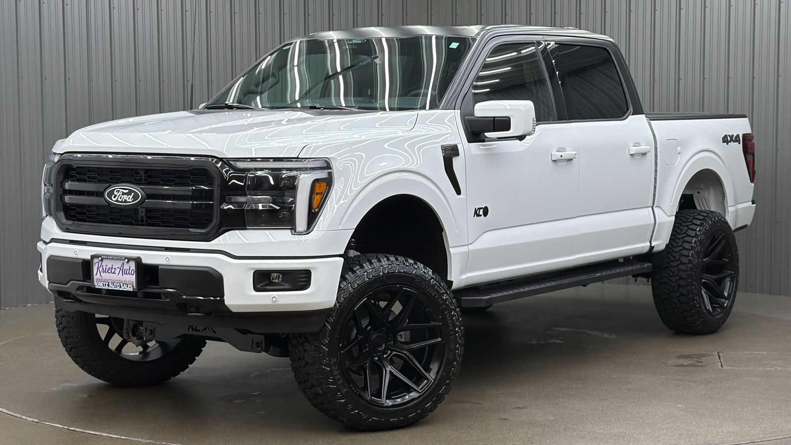 Lifted 2026 Ford F-150 Lariat Black Package Short Bed w/ 501A & Moonroof