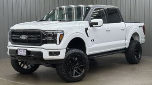 Lifted 2026 Ford F-150 Lariat Black Package Short Bed w/ 501A & Moonroof