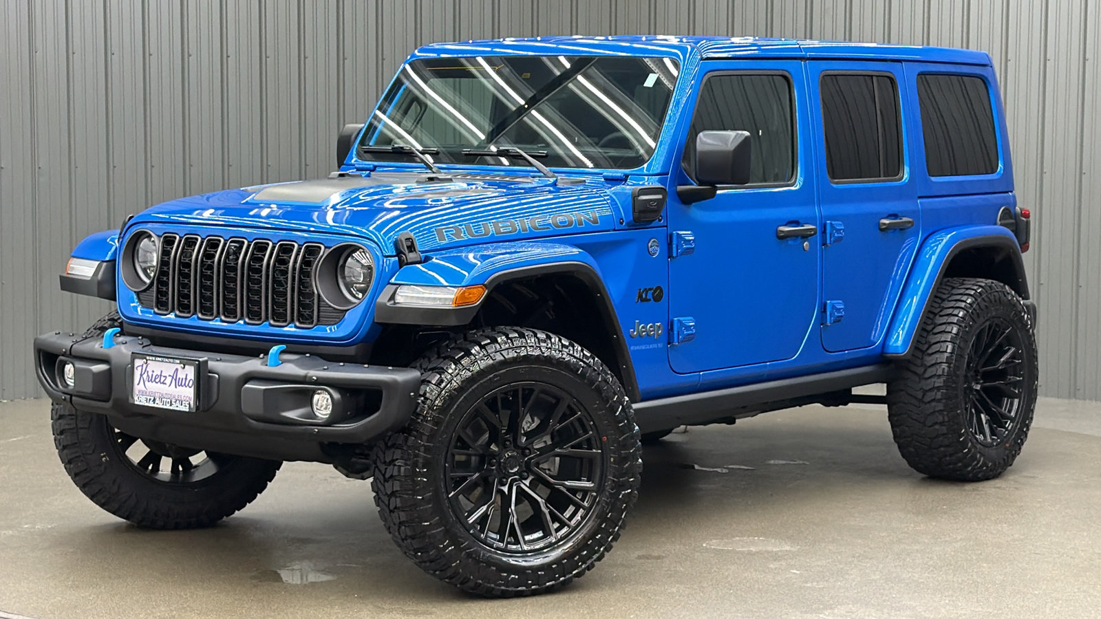 Lifted 2024 Jeep Wrangler Rubicon 4xe X w/ Hard Top