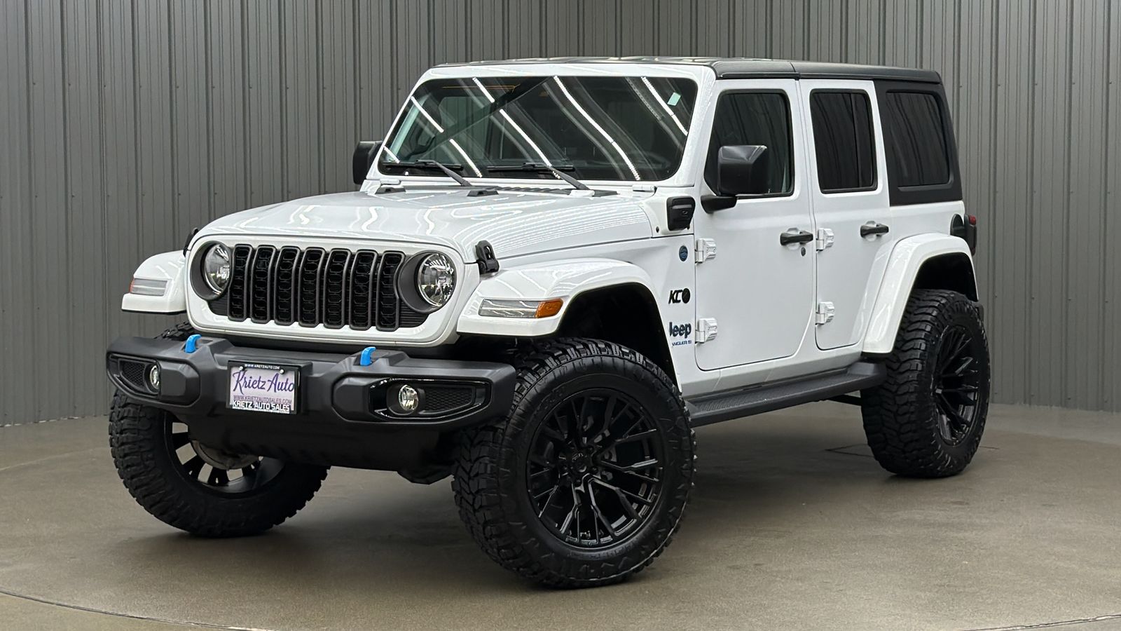 Lifted 2024 Jeep Wrangler Sport S 4xe w/ Convenience, Safety & Hard Top