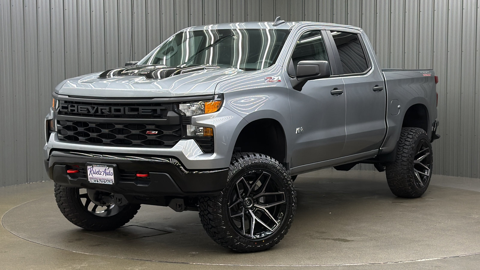Lifted 2026 Chevrolet Silverado 1500 Custom Trail Boss Short Bed w/ Convenince Pkg
