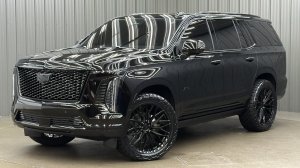 Lifted 2026 Cadillac Escalade Platinum Sport w/ COLORMATCH, Onyx Pkg & Sunroof