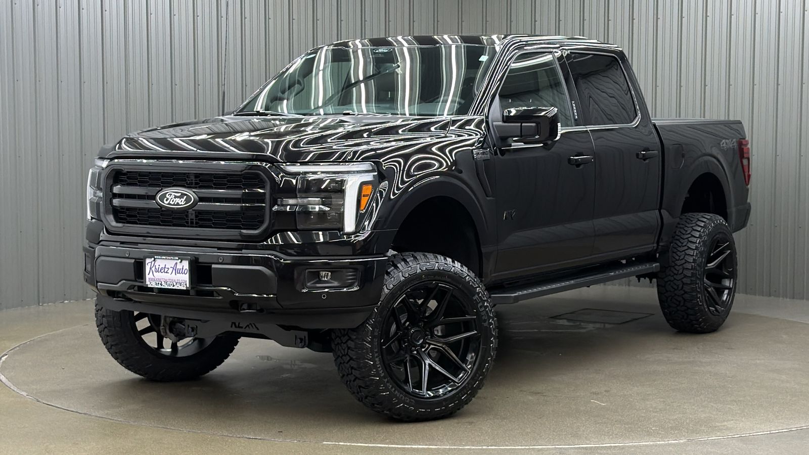 Lifted 2026 Ford F-150 Lariat Black Package Short Bed w/ 501A & Moonroof