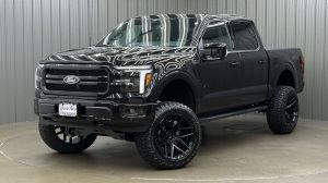 Lifted 2026 Ford F-150 Lariat Black Package Short Bed w/ 501A & Moonroof
