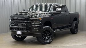 Lifted 2025 Ram 2500 Laramie Night Edition Short Bed w/ Level 1 Plus & Sunroof