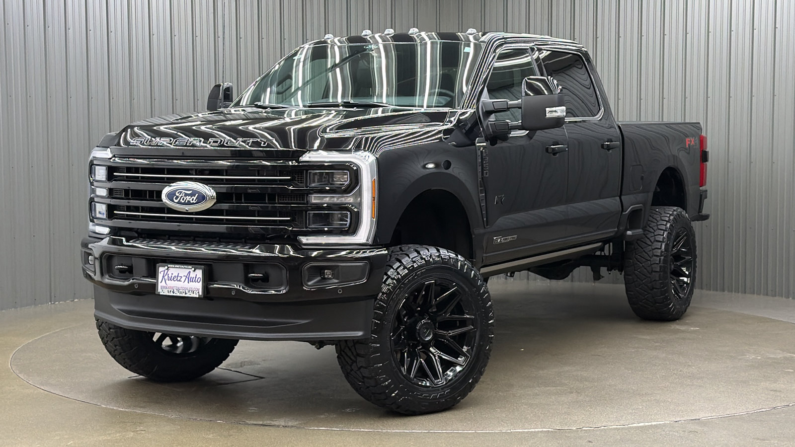Lifted 2026 Ford F-350SD Platinum FX4 Short Bed w/ 713A & Moonroof