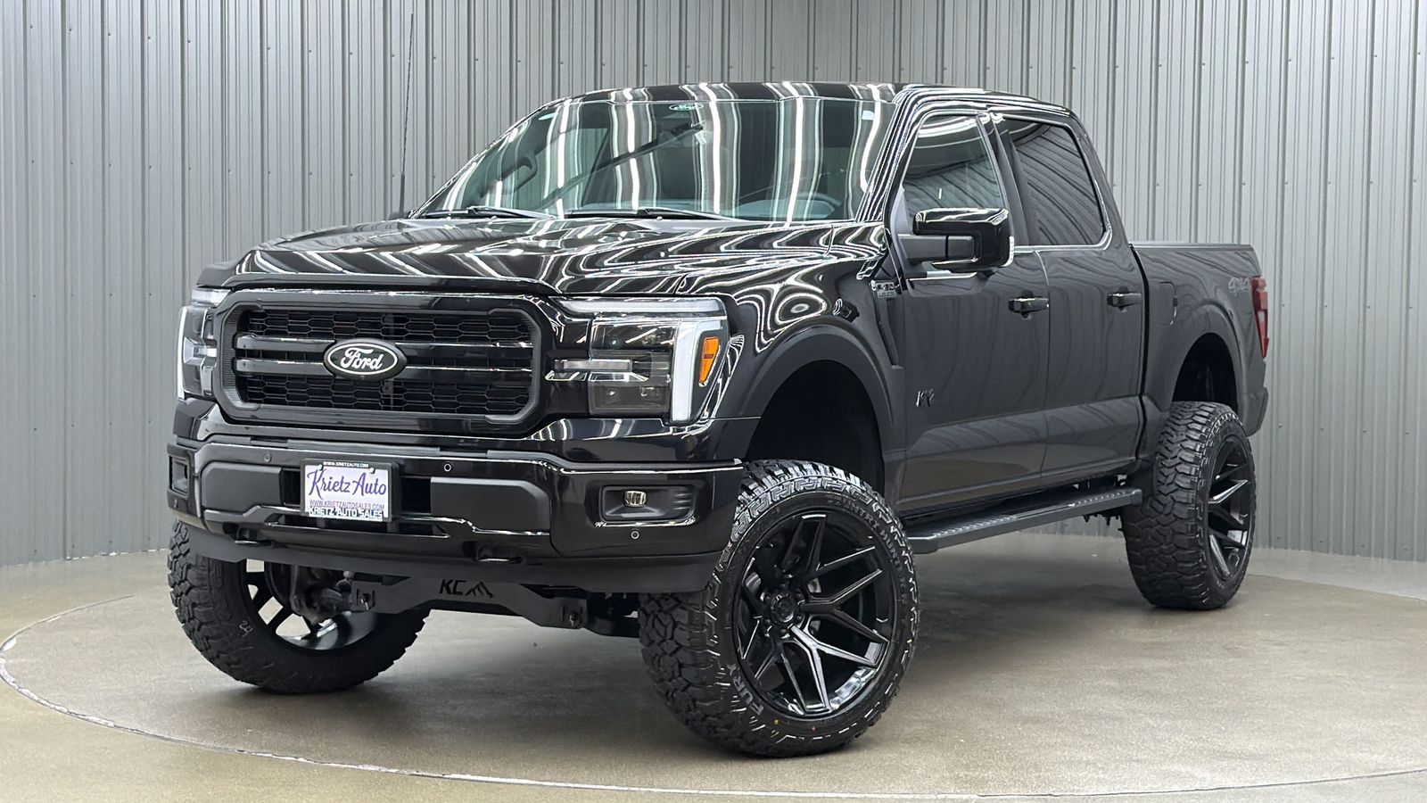 Lifted 2026 Ford F-150 Lariat Black Package Short Bed w/ 501A & Moonroof