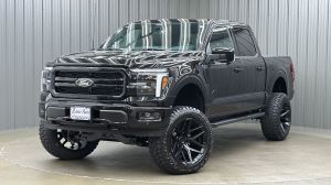 Lifted 2026 Ford F-150 Lariat Black Package Short Bed w/ 501A & Moonroof