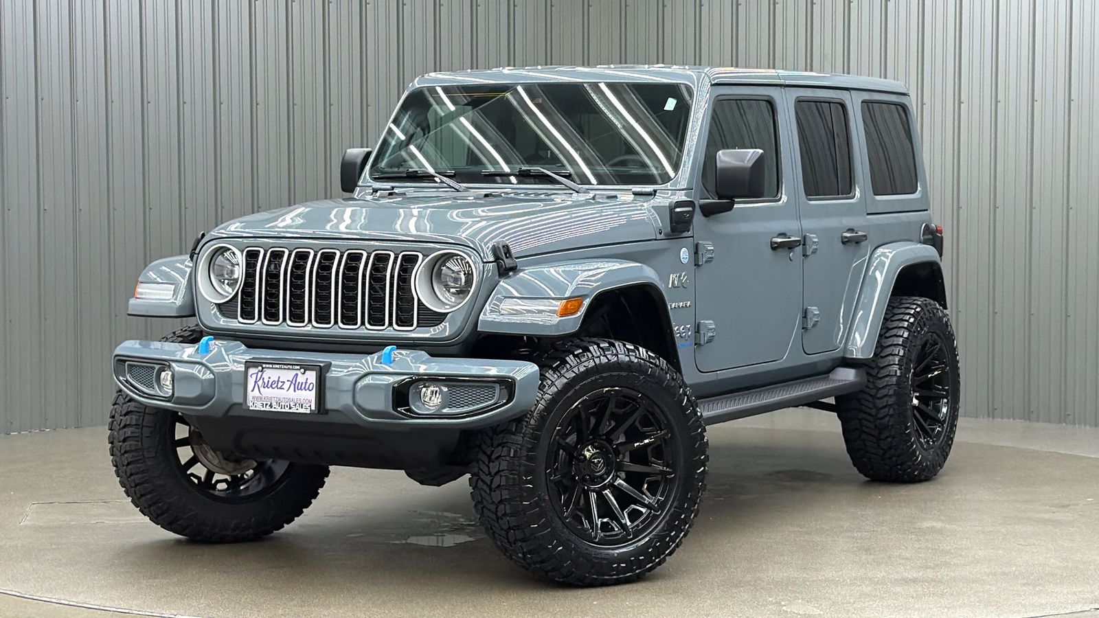 Lifted 2024 Jeep Wrangler Sahara 4xe w/ Hard Top
