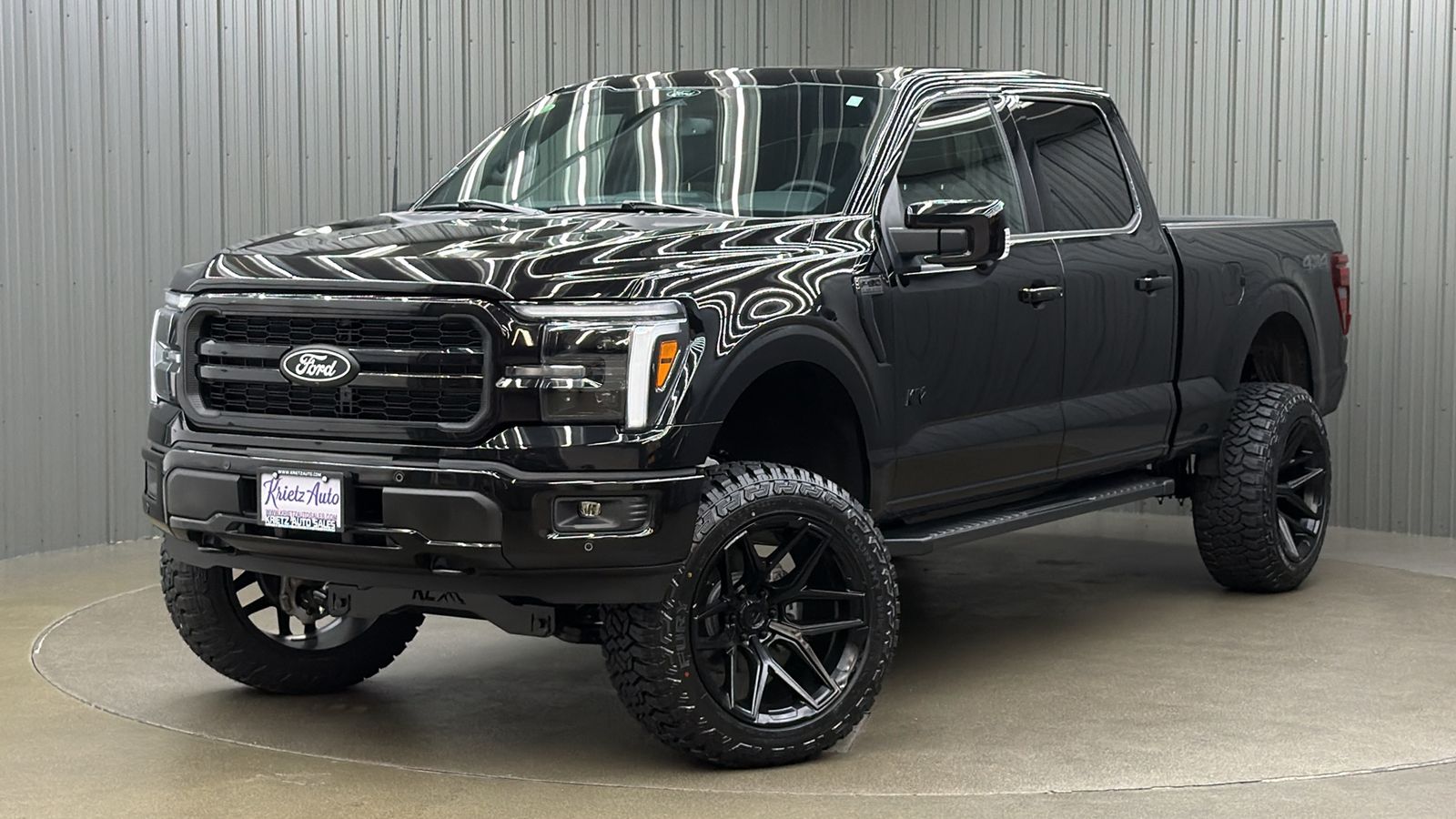 Lifted 2026 Ford F-150 Lariat Black Package Long Bed w/ 501A & Moonroof