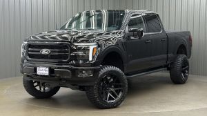 Lifted 2026 Ford F-150 Lariat Black Package Long Bed w/ 501A & Moonroof