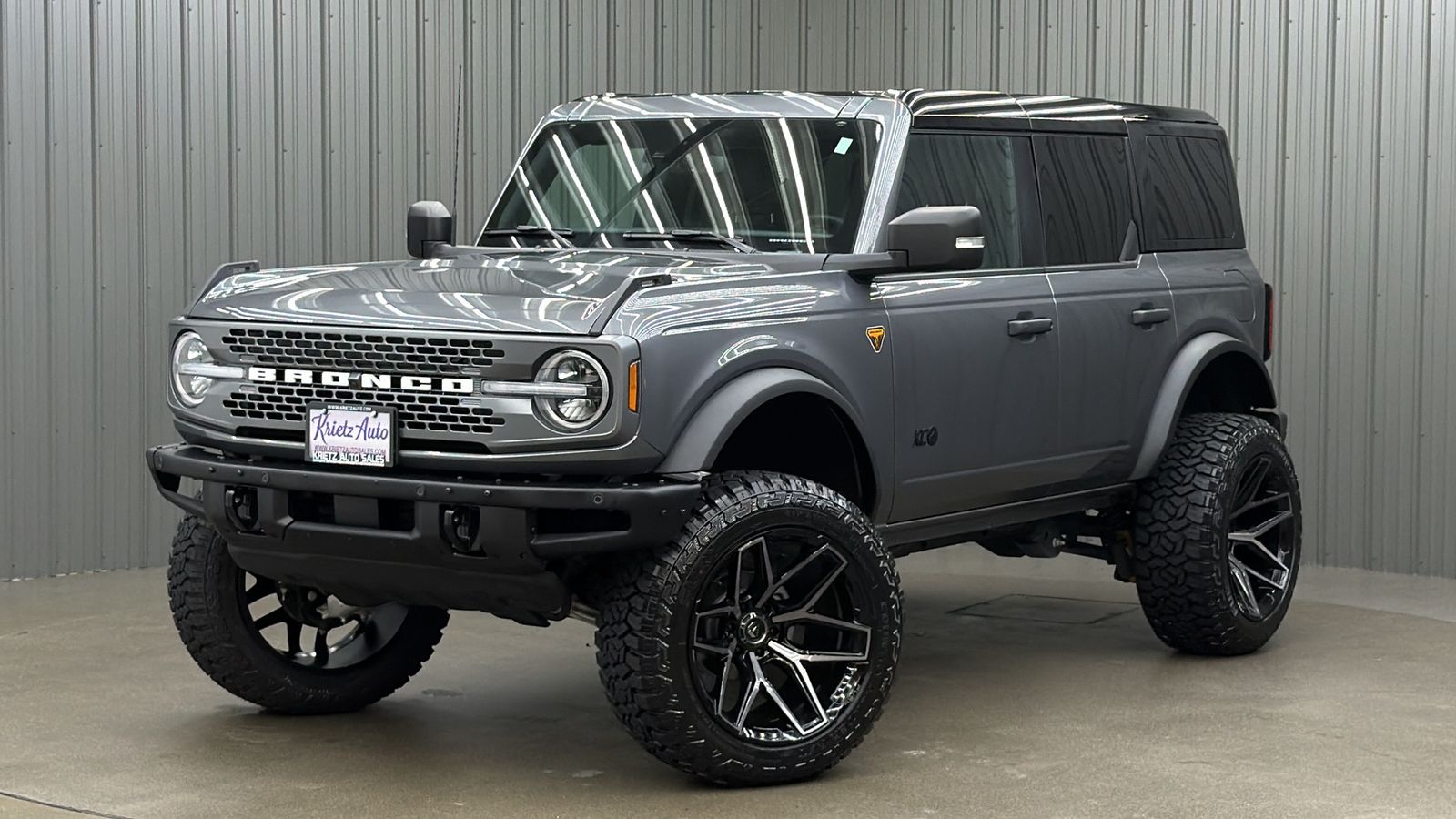 Lifted 2025 Ford Bronco Badlands w/ 334A Lux Pkg & Hard Top