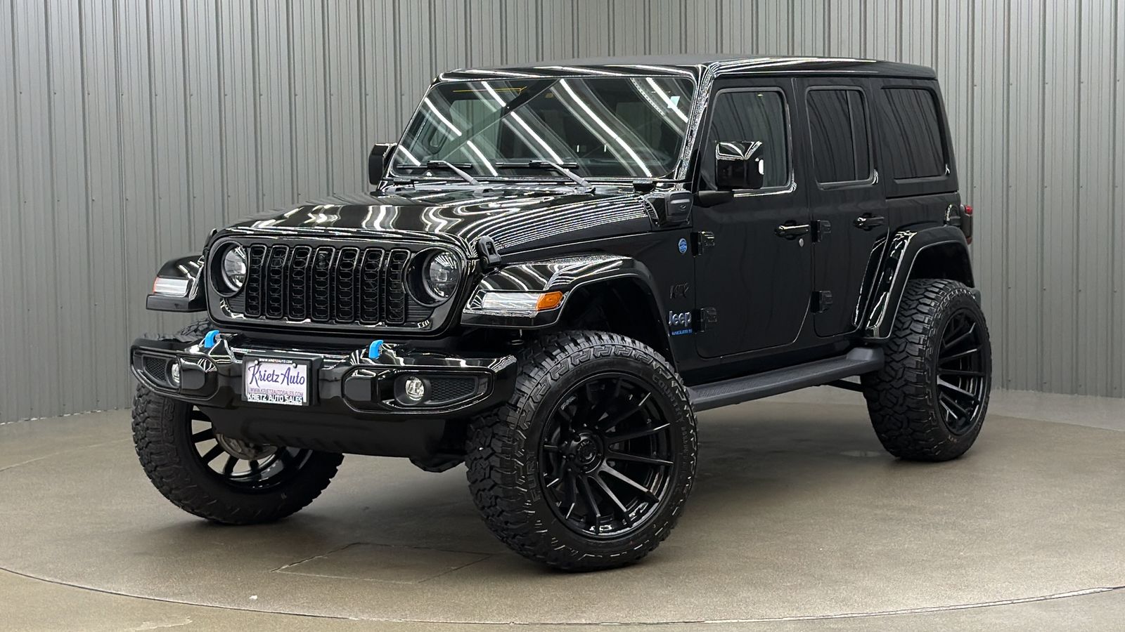 Lifted 2024 Jeep Wrangler High Altitude 4xe w/ Sky Top