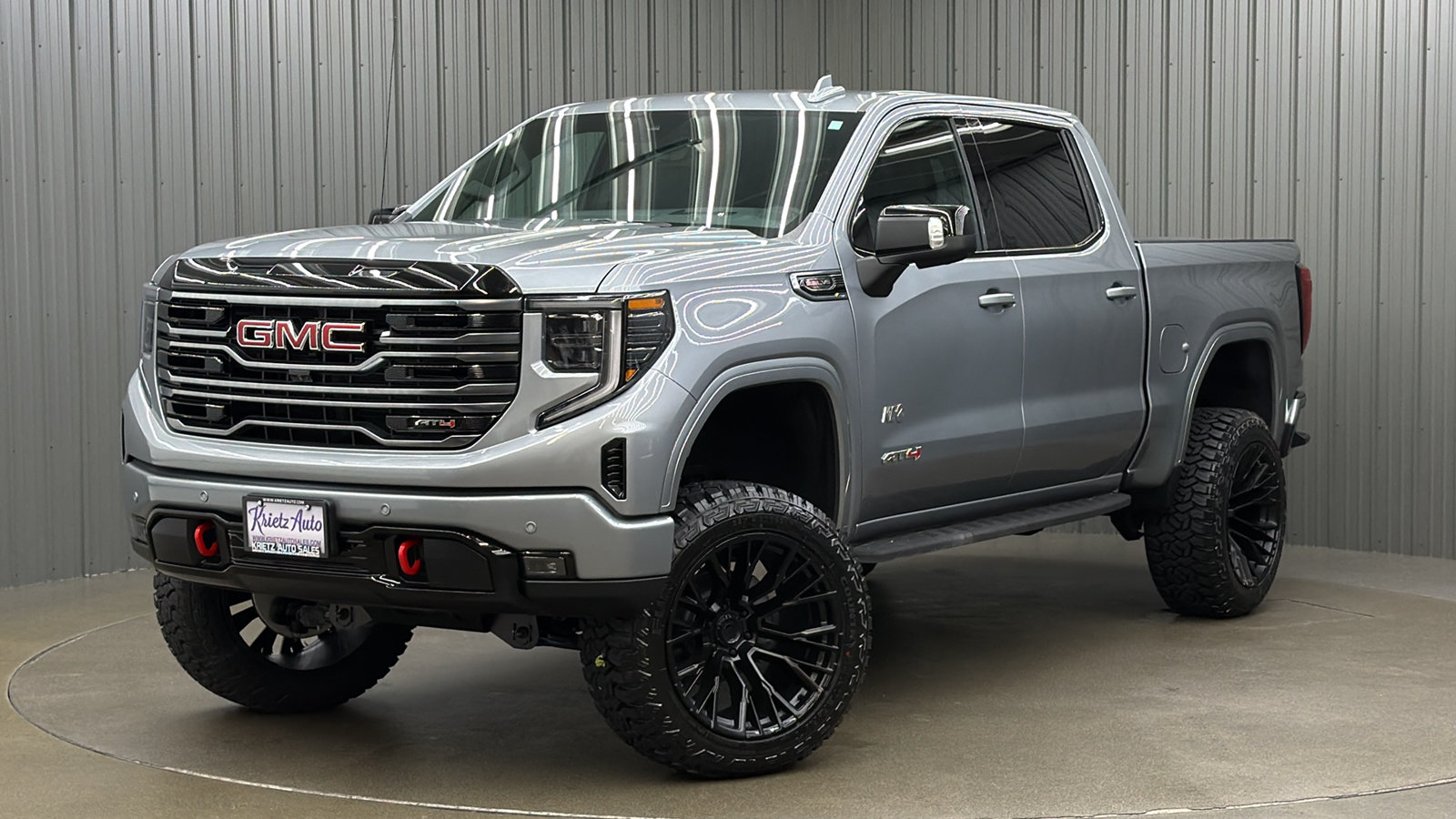 Lifted 2026 GMC Sierra 1500 AT4 Premium Pkg Short Bed w/ Tech & Sunroof