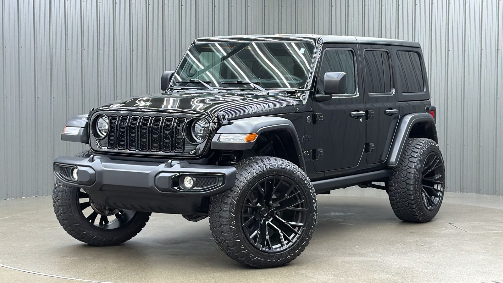 Lifted 2025 Jeep Wrangler Willys w/ Hard Top