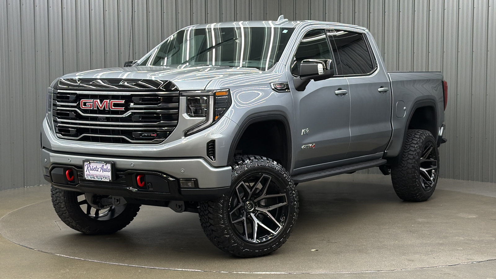 Lifted 2026 GMC Sierra 1500 AT4 Premium Pkg Short Bed w/ Tech & Sunroof