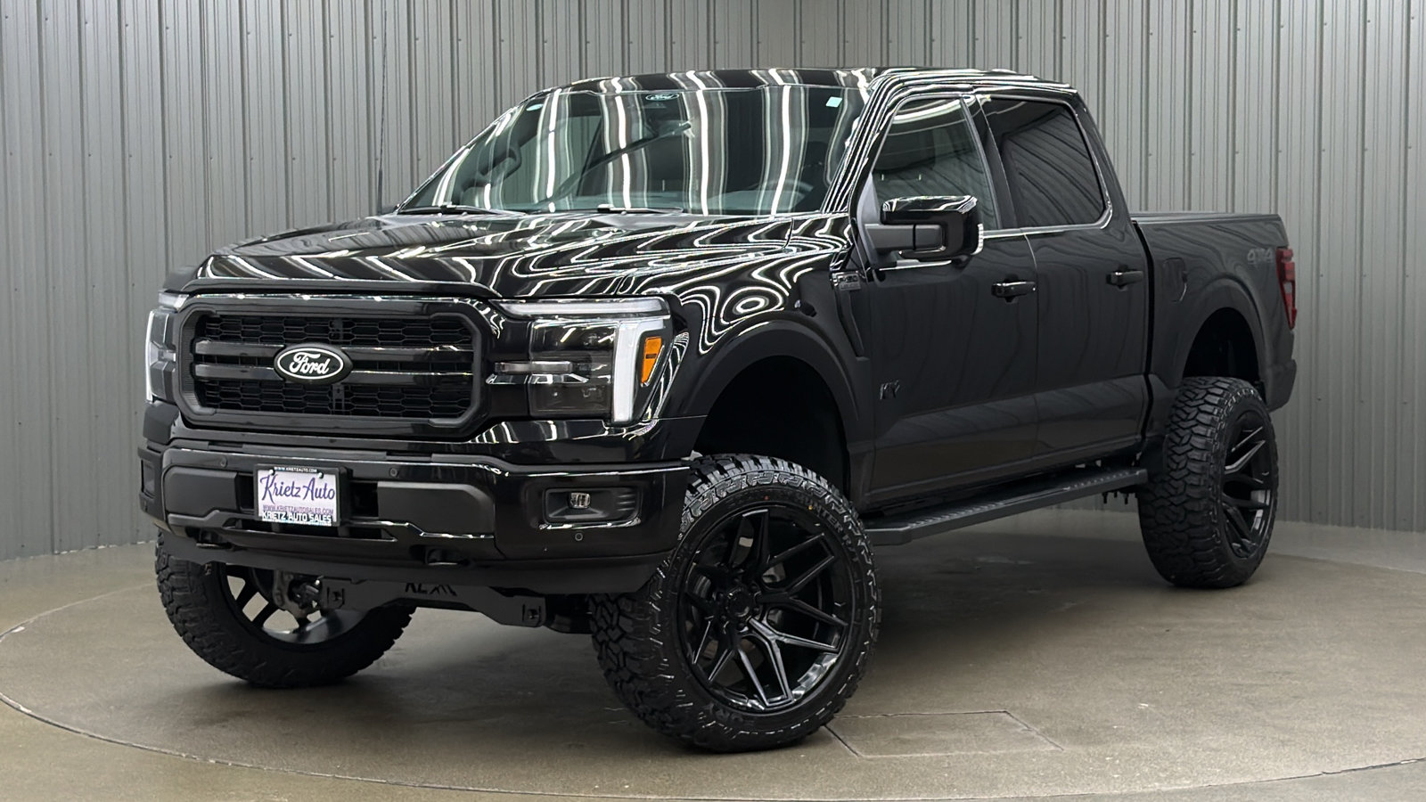 Lifted 2026 Ford F-150 Lariat Black Package Short Bed w/ 501A & Moonroof