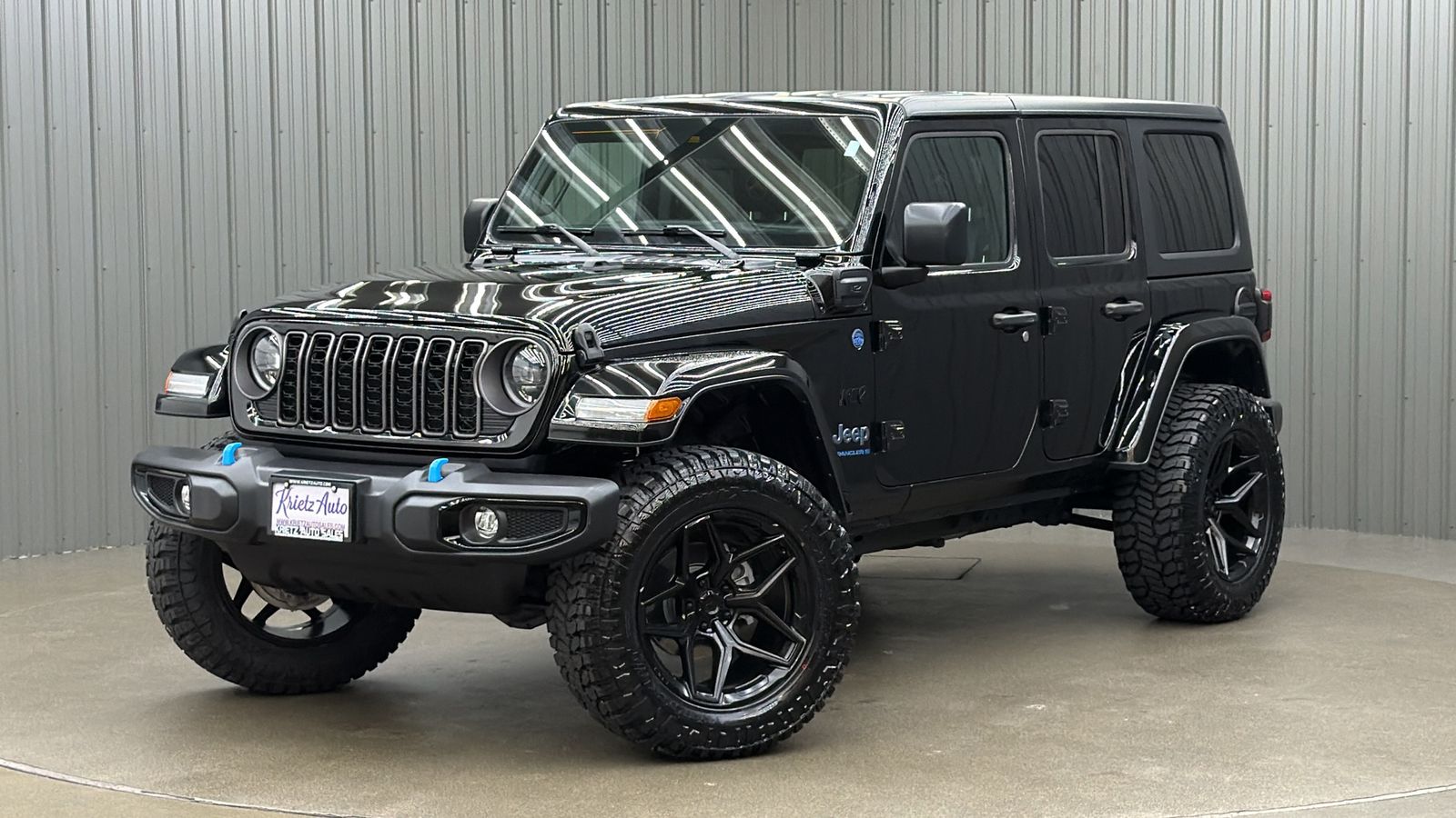 Lifted 2024 Jeep Wrangler Sport S 4xe w/ LED, Convenience, Safety & Hard Top