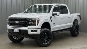 Lifted 2026 Ford F-150 Lariat Black Package Short Bed w/ 501A & Moonroof