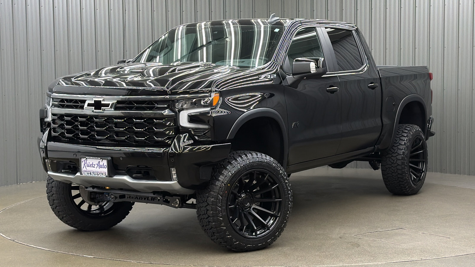Lifted 2026 Chevrolet Silverado 1500 ZR2 Short Bed w/ Dark Appearance & Sunroof