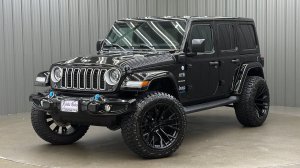 Lifted 2024 Jeep Wrangler Sahara 4xe w/ Tech & Hardtop