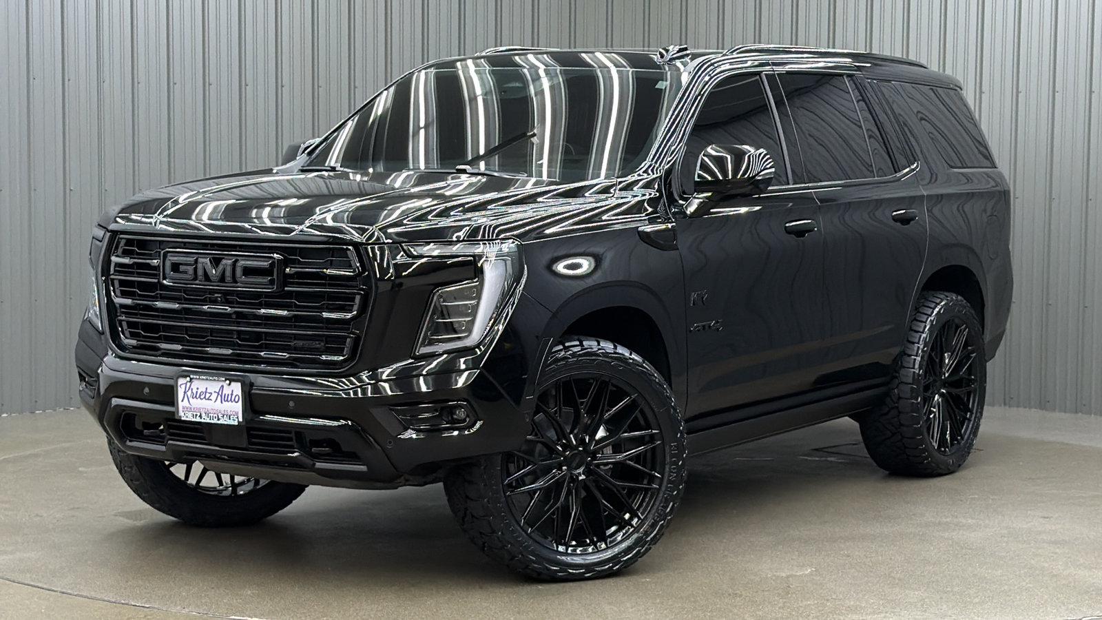Lifted 2026 GMC Yukon AT4 Ultimate w/ COLORMATCH, Rear Media & Sunroof