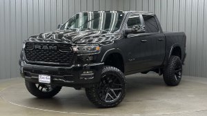 Lifted 2025 Ram 1500 Big Horn/Lone Star Night Edition Short Bed w/ Level 2