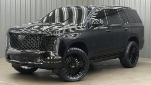 Lifted 2026 Cadillac Escalade Platinum Sport w/ COLORMATCH, Onyx Pkg & Sunroof