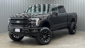 Lifted 2026 Ford F-150 Lariat Black Package Long Bed w/ 501A & Moonroof
