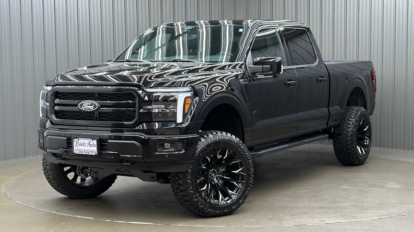 Lifted 2026 Ford F-150 Lariat Black Package Long Bed w/ 501A & Moonroof