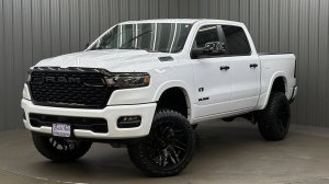 Lifted 2025 Ram 1500 Big Horn/Lone Star Short Bed Night Edition w/ Level 2
