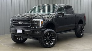 Lifted 2026 Ford F-150 Lariat Black Package Short Bed w/ 501A & Moonroof