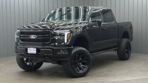 Lifted 2026 Ford F-150 Lariat Black Package Short Bed w/ 501A & Moonroof