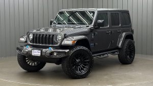Lifted 2024 Jeep Wrangler Sport S 4xe w/ Convenience, Safety & Hard Top