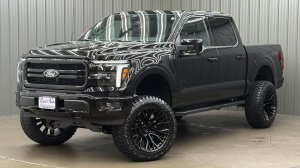 Lifted 2026 Ford F-150 Lariat Black Package Short Bed w/ 501A & Moonroof