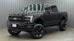 Lifted 2026 Ford F-150 Lariat Black Package Short Bed w/ 501A & Moonroof