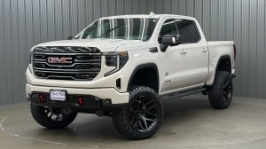 Lifted 2026 GMC Sierra 1500 AT4 Premium Pkg Short Bed w/ Tech & Sunroof