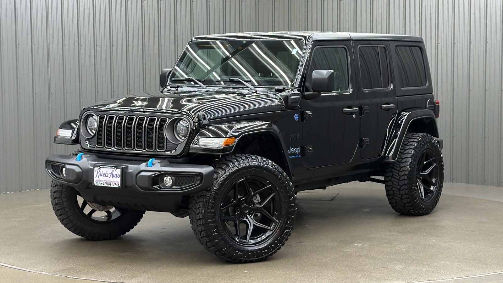 Lifted 2024 Jeep Wrangler Sport S 4xe w/ LED, Convenience, Safety & Hard Top