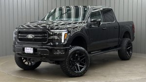 Lifted 2026 Ford F-150 Lariat Black Package Short Bed w/ 502A & Moonroof
